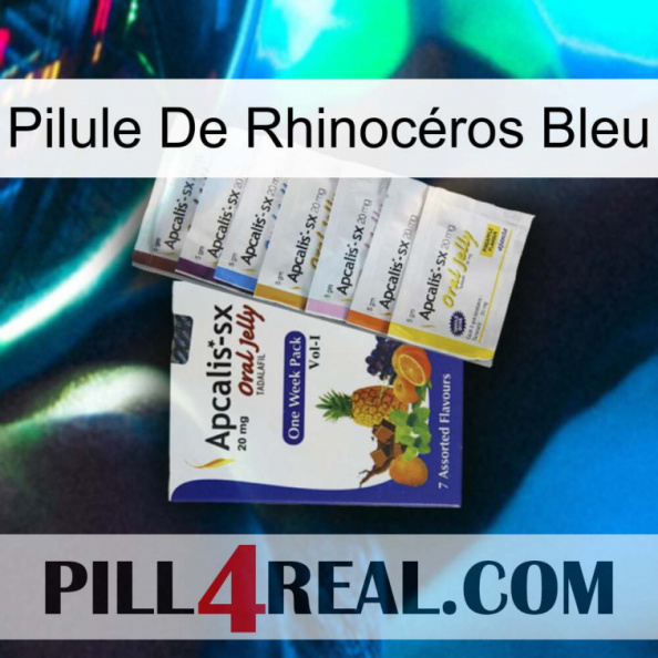 Pilule De Rhinocéros Bleu 11